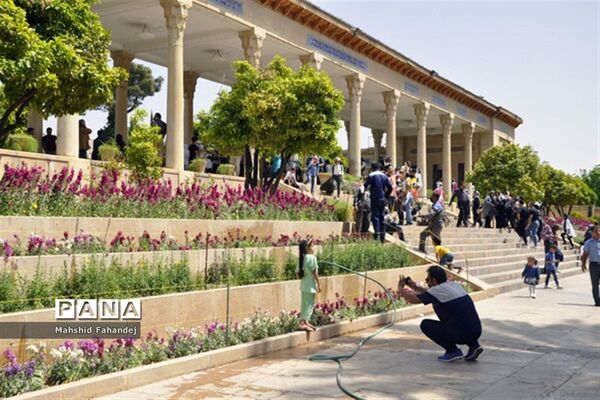 هوای حافظیه در نوروز 1401