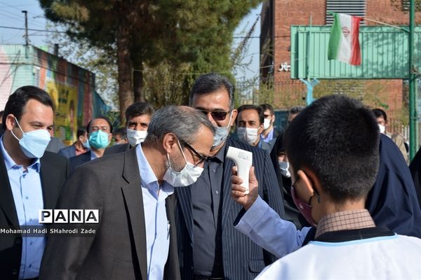 مراسم بازگشایی مدارس در ناحیه یک مشهد