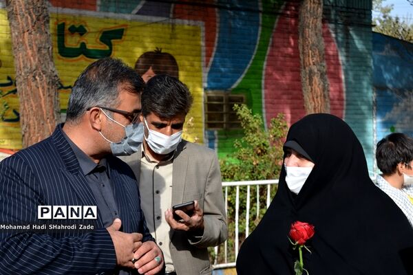 مراسم بازگشایی مدارس در ناحیه یک مشهد