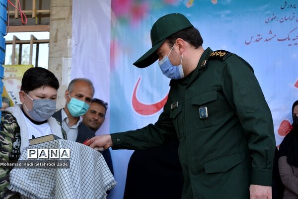 مراسم بازگشایی مدارس در ناحیه یک مشهد