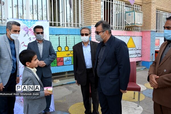 مراسم بازگشایی مدارس در ناحیه یک مشهد