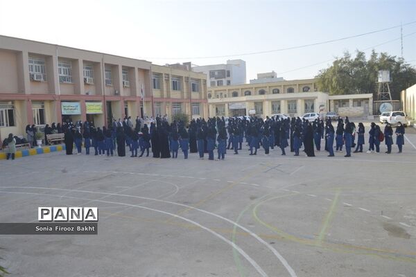 بازگشت به آموزش حضوری دبیرستان‌ام ابیها بوشهر