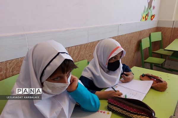 حال و هوای مدارس فشافویه پس از بازگشایی حضوری