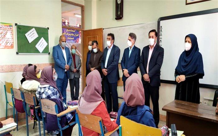 آغاز آموزش حضوری در دبیرستان دخترانه باب الحوائج
