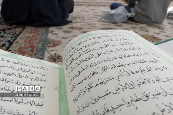 تلاوت ترتیل قرآن کریم در زیارتگاه شهیدمدرس(ره) کاشمر به مناسبت ماه مبارک رمضان