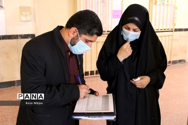 استقبال بی‌نظیر دانش‌آموزان بهارستانی از بازگشایی حضوری مدارس