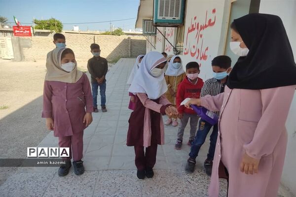 بازگشایی حضوری مدارس شهرستان داراب