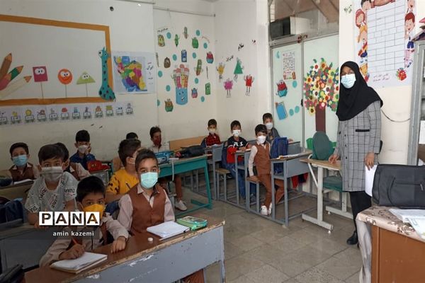 بازگشایی حضوری مدارس شهرستان داراب