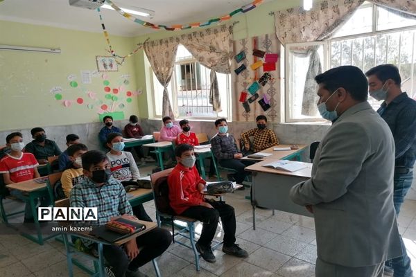 بازگشایی حضوری مدارس شهرستان داراب