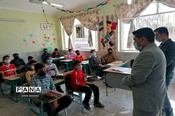 بازگشایی حضوری مدارس شهرستان داراب