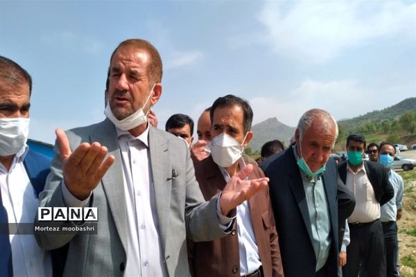 بازدید استاندار کهگیلویه و بویراحمد از منطقه چیتاب