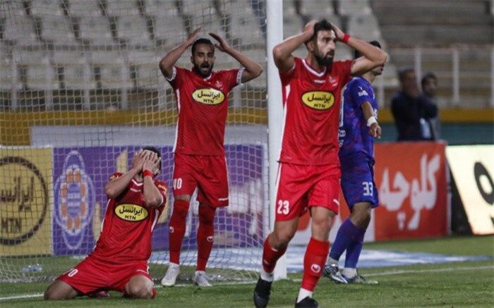 شانس قهرمانی پرسپولیس کمرنگ شد؛ باید ضعف گلزنی تیم حل شود
