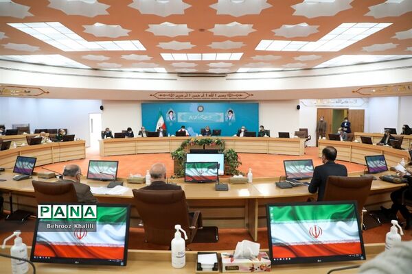 جلسه قرارگاه عملیاتی ستاد ملی مبارزه با کرونا