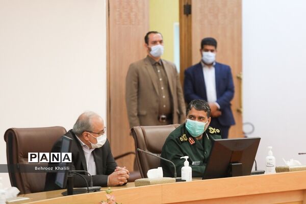 جلسه قرارگاه عملیاتی ستاد ملی مبارزه با کرونا