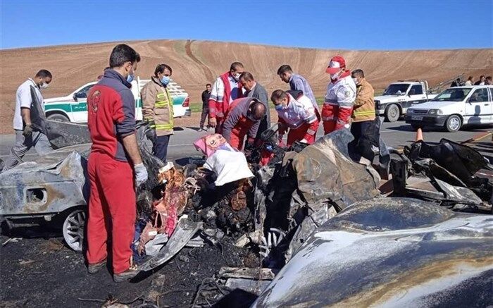 تصادف مرگبار در ملکان