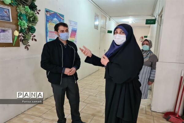 شور و نشاط دانش‌آموزان در دبستان فرهنگ پسران منطقه ۱۳