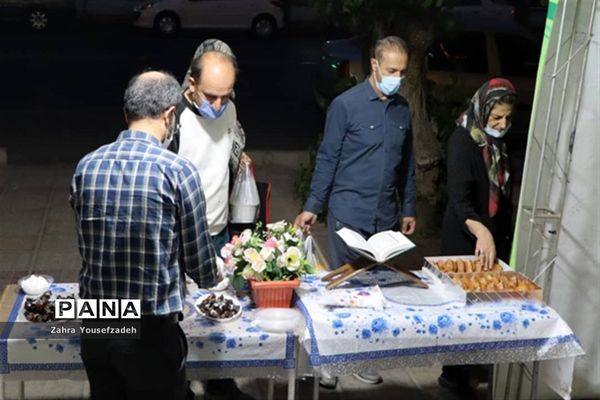 برپایی موکب‌های افطاری توسط مدارس در شیراز