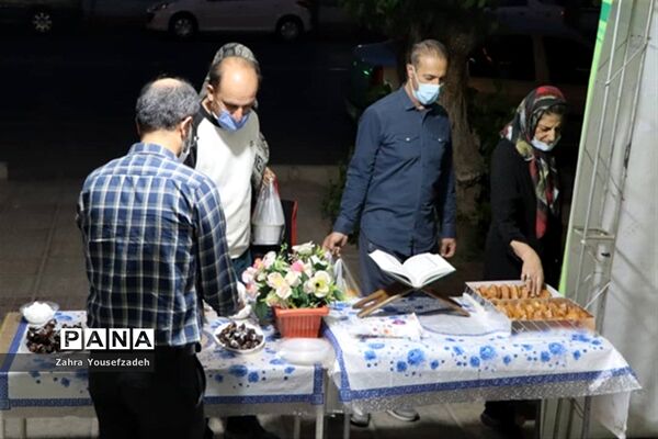 برپایی موکب‌های افطاری توسط مدارس در شیراز