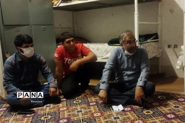 حضور سر زده مدیرکل آموزش و پرورش استان فارس از هنرستان شبانه‌روزی شهید مطهری آب باریک شیراز