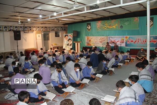 محفل انس با قرآن در دبیرستان شاهد امام جواد(ع) بهبهان