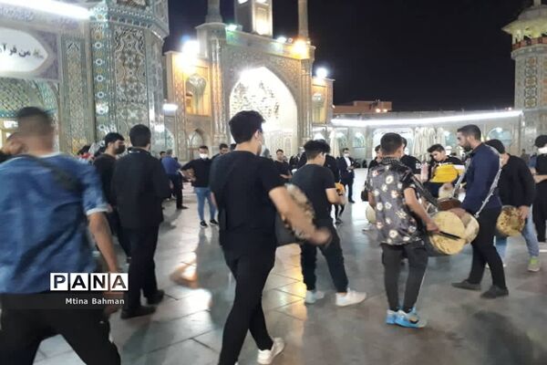 مراسم سالروز رحلت حضرت خدیجه(س) در حرم حضرت معصومه(س)