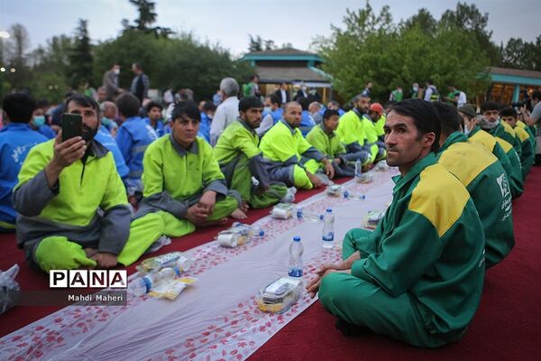 ضیافت افطاری پاکبانان