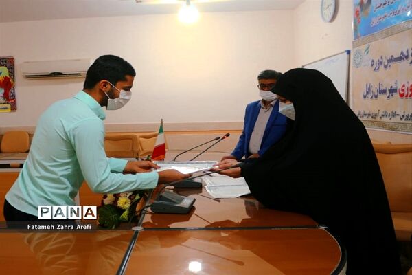 افتتاحیه دومین دوره مجلس دانش‌آموزی شهرستان زابل