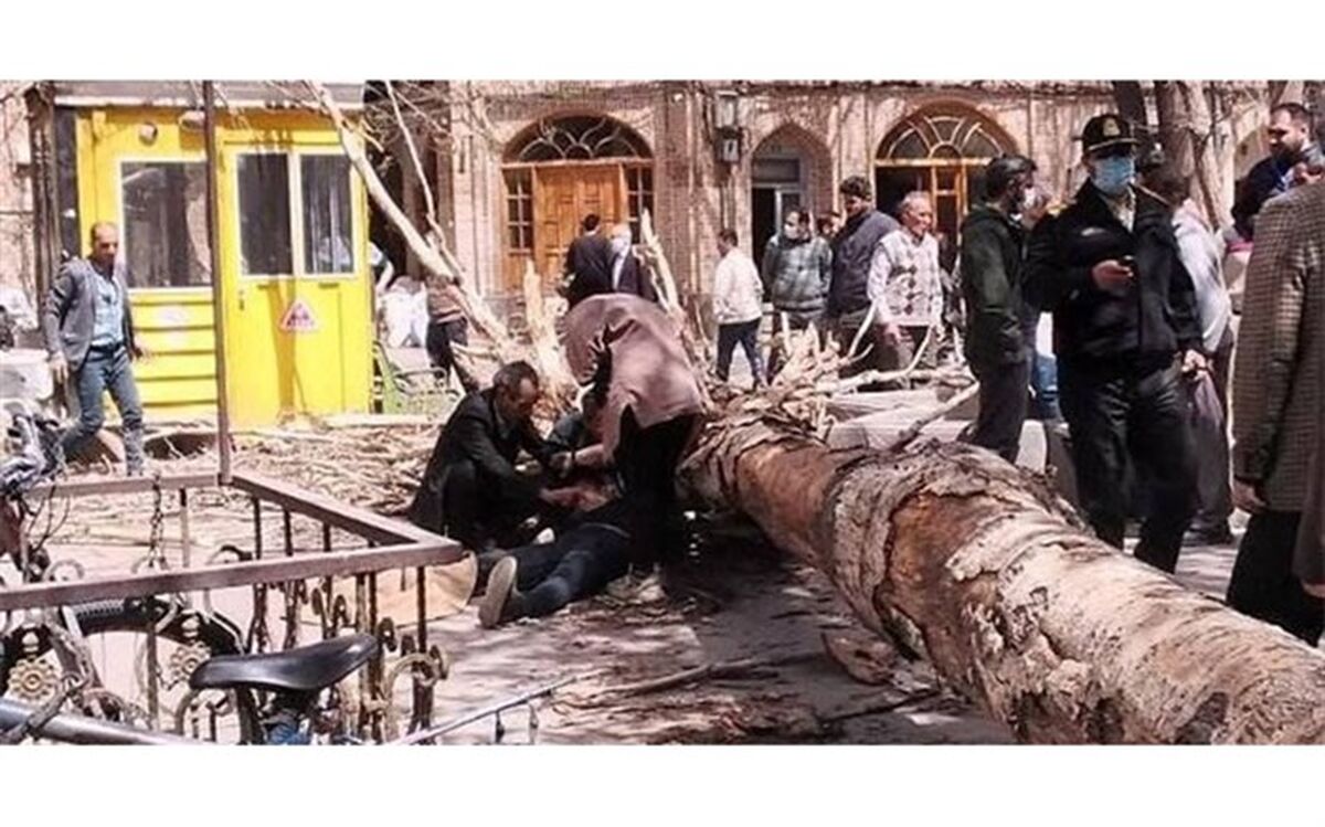 یک کشته و ۶ مصدوم تلفات طوفان در آذربایجان‌شرقی