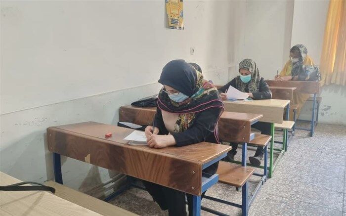 برگزاری اولین مرحله آزمون‌گیری دوره‌های مختلف سوادآموزی