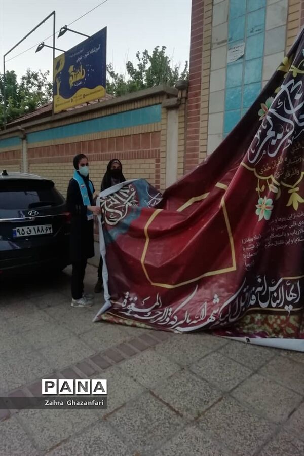 برپایی موکب‌های افطاری توسط مدارس آموزش و پرورش ناحیه ۲ شیراز