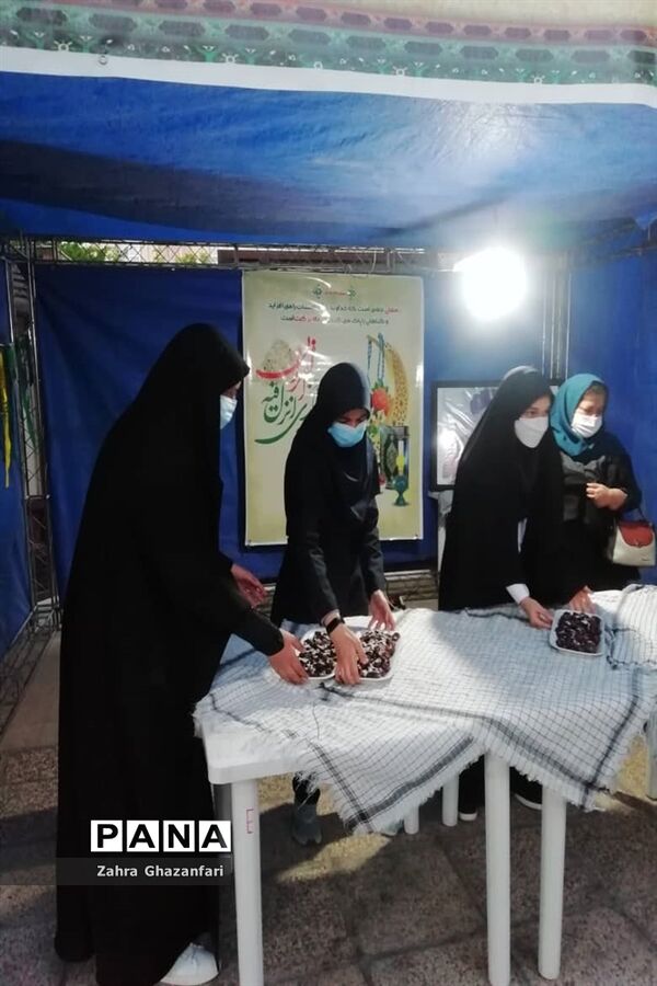 برپایی موکب‌های افطاری توسط مدارس آموزش و پرورش ناحیه ۲ شیراز