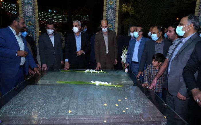 تجدید میثاق وزیر آموزش و پرورش با آرمان‌های شهدای هشت سال دفاع مقدس اصفهان