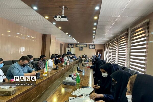 افتتاحیه دومین دوره مجلس دانش‌آموزی ناحیه یک زاهدان
