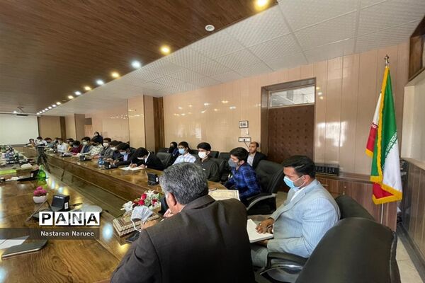 افتتاحیه دومین دوره مجلس دانش‌آموزی ناحیه یک زاهدان