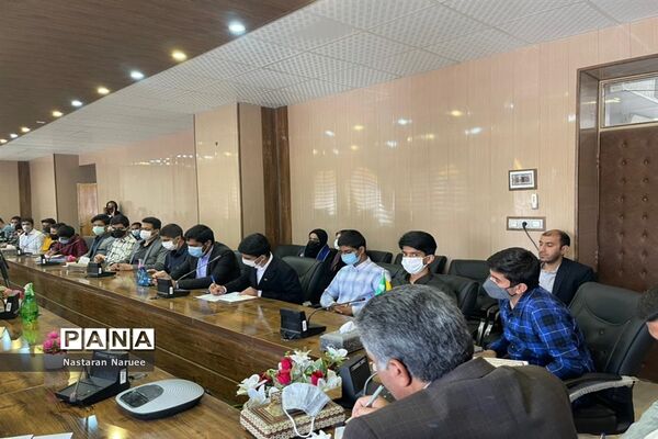 افتتاحیه دومین دوره مجلس دانش‌آموزی ناحیه یک زاهدان
