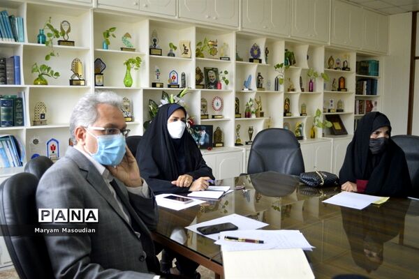 جلسه میز خدمت منطقه آموزش و پرورش دلوار با معاونت پرورشی و فرهنگی