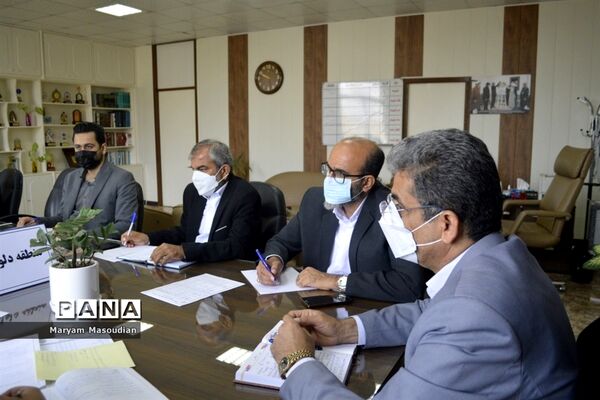 جلسه میز خدمت منطقه آموزش و پرورش دلوار با معاونت پرورشی و فرهنگی
