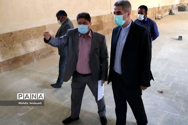 بازدید فرماندار شهرستان دماوند از پروژه مجموعه ورزشی روستای سادات محله در رودهن
