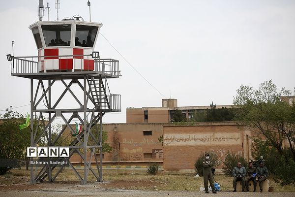 تمرین رژه بالگردی هوانیروز ارتش