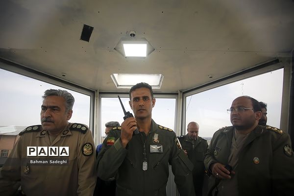 تمرین رژه بالگردی هوانیروز ارتش