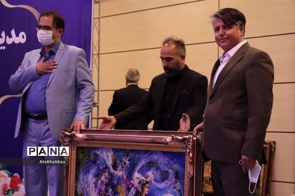 آیین معارفه رئیس سازمان نوسازی مدارس آذربایجان شرقی