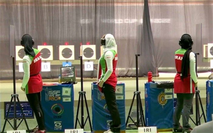 مسابقات جام جهانی برزیل؛ تیم بانوان ایران در تپانچه ۲۵ متر به مقام چهارم رسید