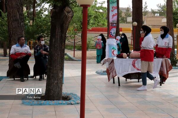 جشنواره اردوی سازمان دانش‌آموزی در آباده