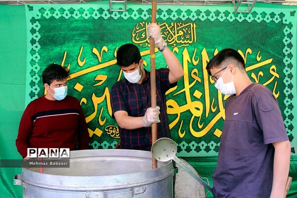 پخت آش نذری در ماه مبارک رمضان
