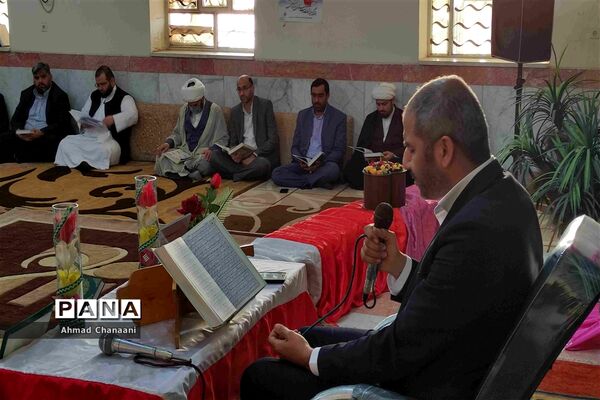 برپایی محفل انس با قرآن کریم در شهرستان کارون
