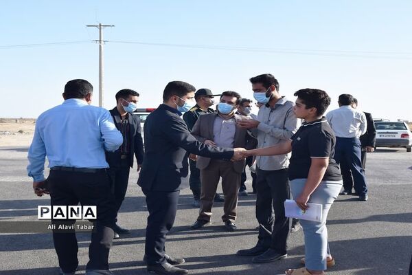افتتاح آسفالت روستایی  قلعه سوخته شهرستان بوشهر