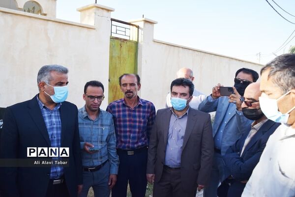 افتتاح آسفالت روستایی  قلعه سوخته شهرستان بوشهر