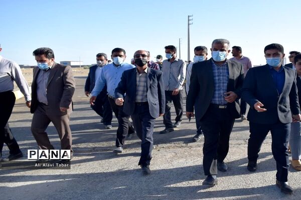 افتتاح آسفالت روستایی  قلعه سوخته شهرستان بوشهر