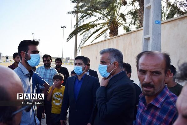 افتتاح آسفالت روستایی  قلعه سوخته شهرستان بوشهر