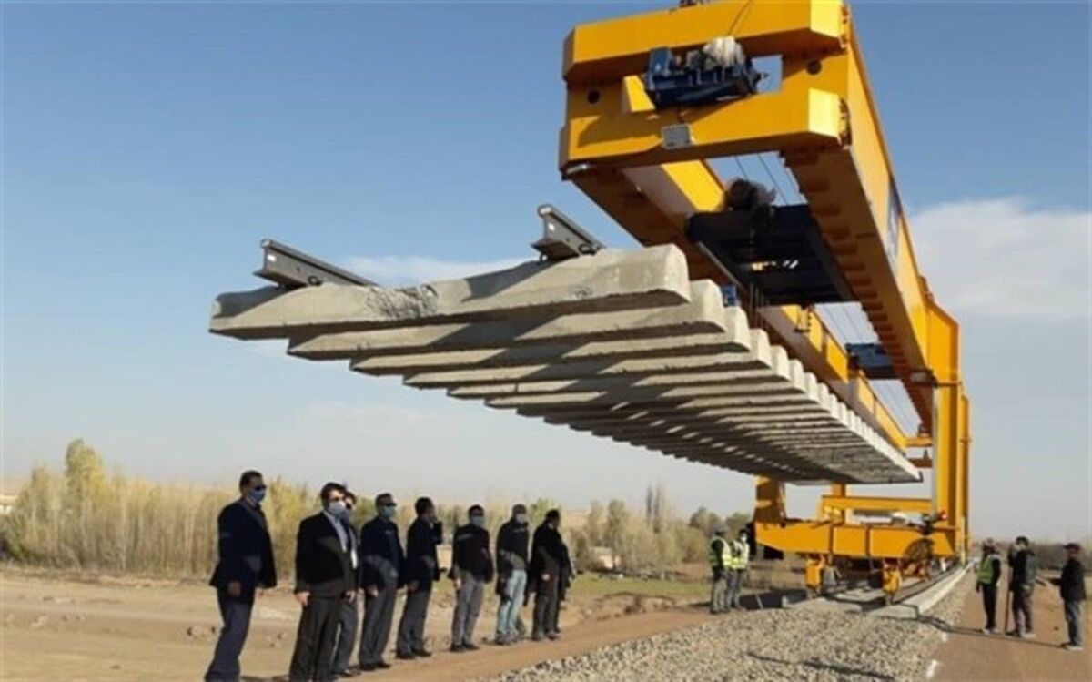راه‌آهن رشت‌ کاسپین 68 درصد پیشرفت کرد